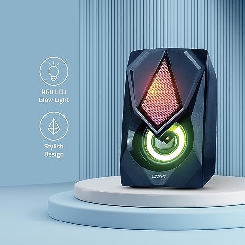 Artis S21 2.0 Channel Stereo USB Multimedia Speaker (Black) (5W RMS Output) - Image 5