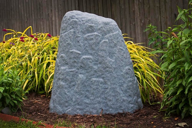 Emsco Group 2282 Natural Granite Appearance â€“ Extra Large & Tall â€“ Lightweight â€“ Easy to Install Landscape Rock, Large - Image 5