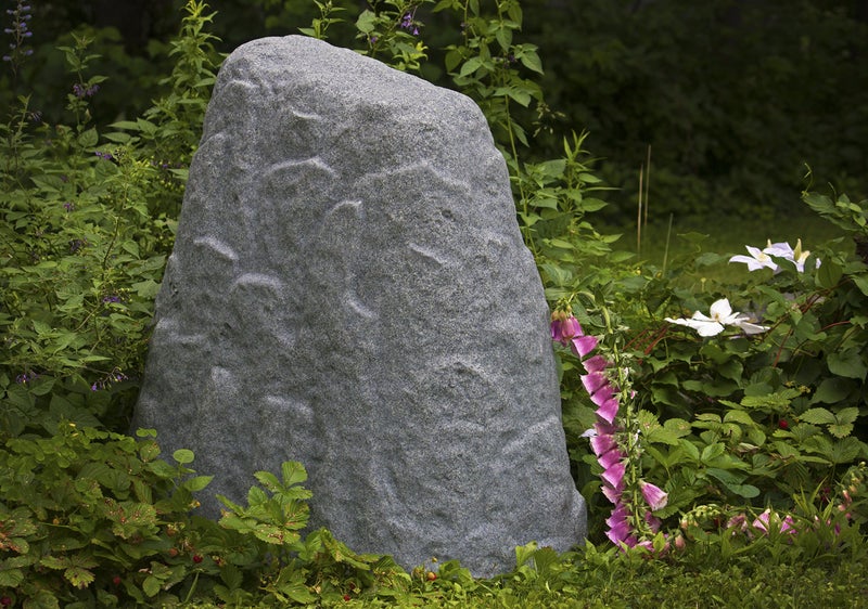 Emsco Group 2282 Natural Granite Appearance â€“ Extra Large & Tall â€“ Lightweight â€“ Easy to Install Landscape Rock, Large - Image 3