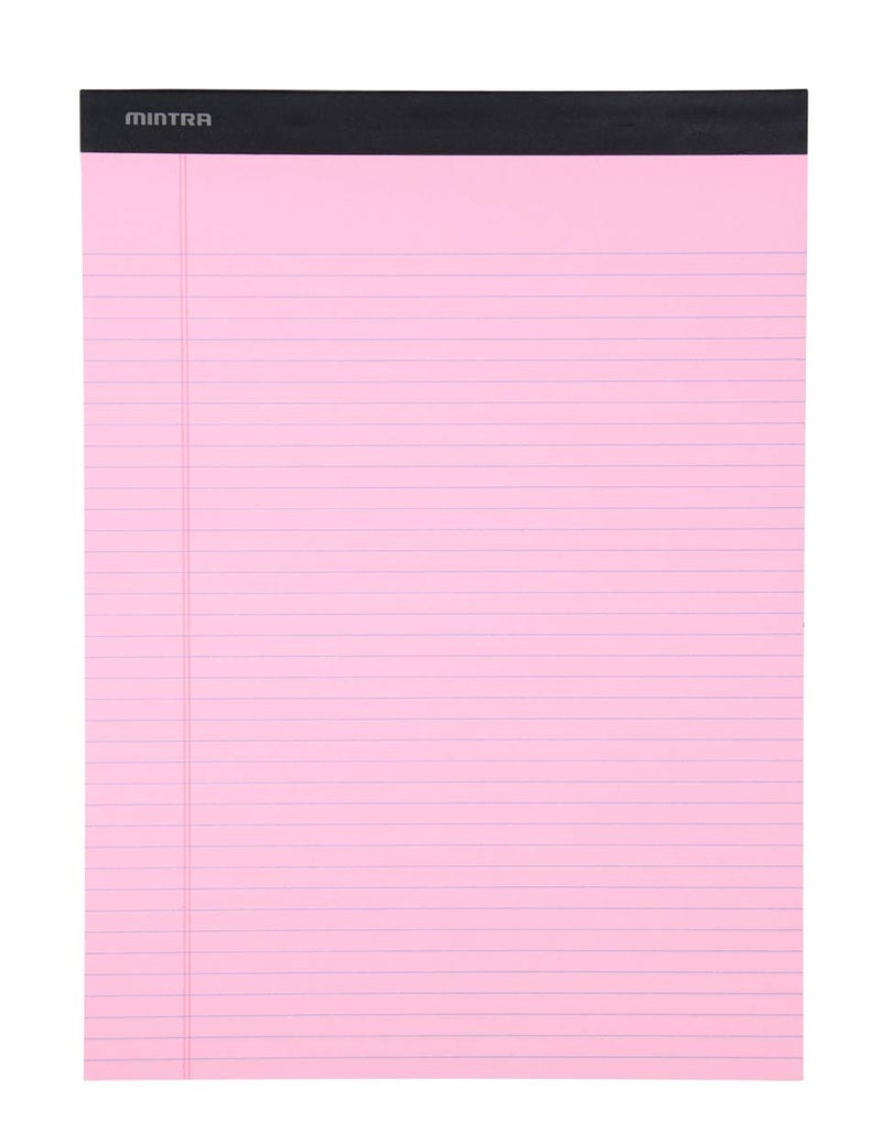 Mintra Office Legal Pads, ((Basic 6pk - (Pastel Version #2), 8.5in x 11in, Narrow Ruled)) - Image 5