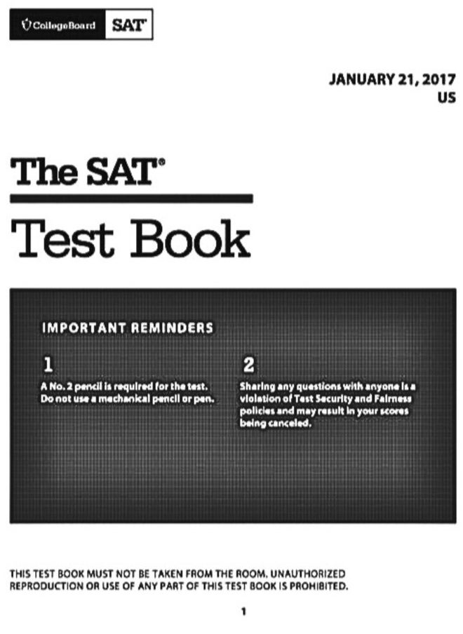 SAT Official Test Book: Writing and Language — Complete Preparation Guide for the 2017 Edition  - Image 3