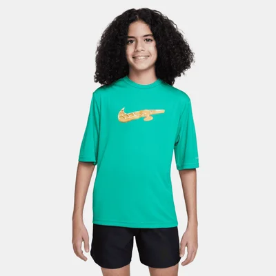 Nike Kids' Logo Hydroguard Swimming T-Shirt