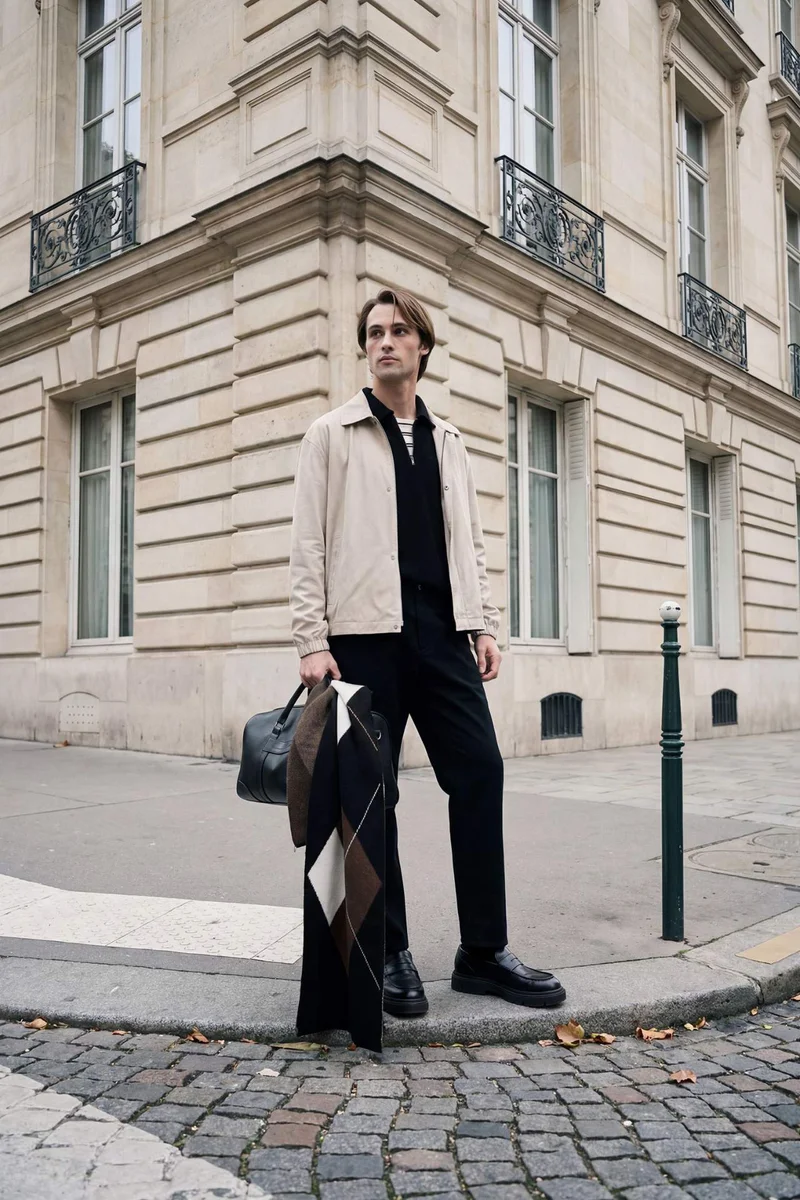 ديفاكتو Regular Fit Chino Trousers