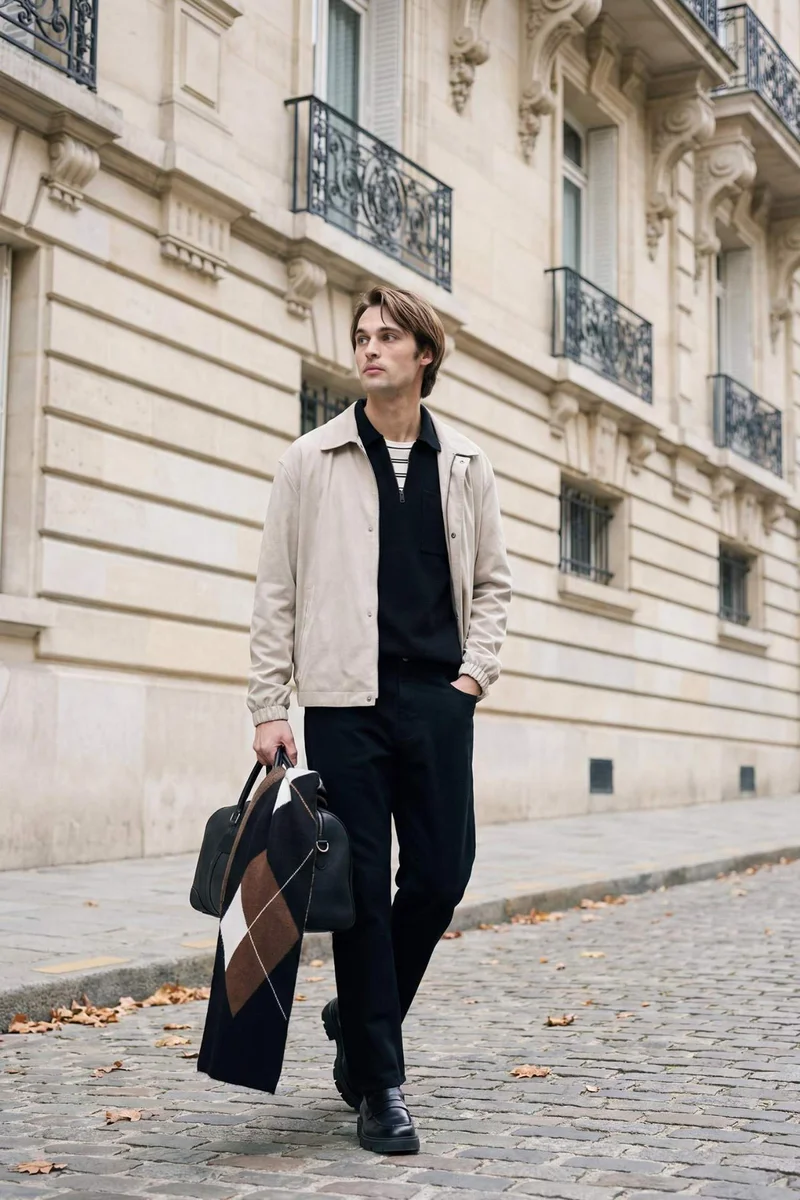 ديفاكتو Regular Fit Chino Trousers