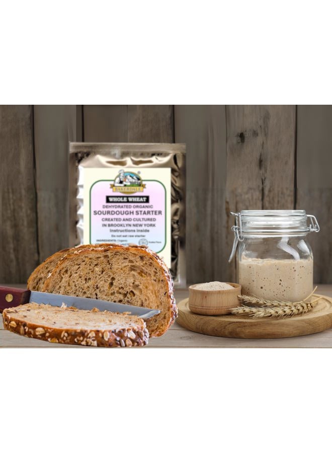 Bakerdale Dehydrated Organic Whole Wheat Sourdough Starter Culture - Image 3