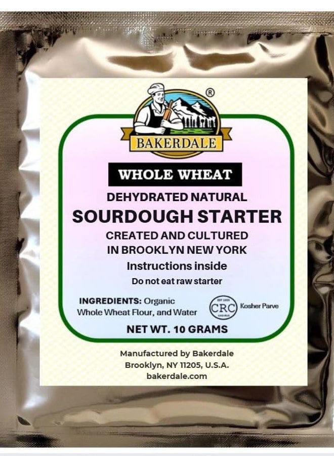 Bakerdale Dehydrated Organic Whole Wheat Sourdough Starter Culture - Image 1