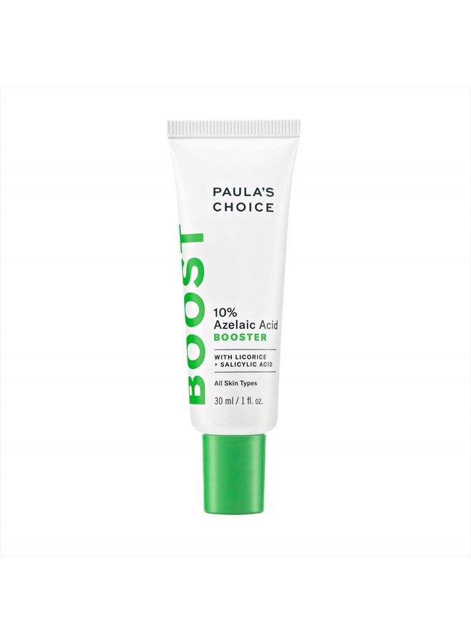 PAULA'S CHOICE BOOST 10% Azelaic Acid Booster Cream Gel, Licorice Extract & Salicylic Acid, Oil-Free Skin Brightening Serum, 1 Ounce - Image 1