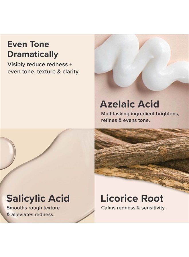 PAULA'S CHOICE BOOST 10% Azelaic Acid Booster Cream Gel, Licorice Extract & Salicylic Acid, Oil-Free Skin Brightening Serum, 1 Ounce - Image 3