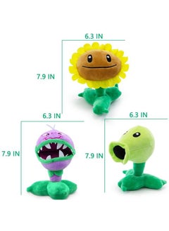 3 Pieces Plants And Zombies Vs Plush Toy, 8 Tall Pvz Stuffed Figure Doll For Children, Great Gifts For Kids And Fans - pzsku/ZCC8A7F25C07200FA05EAZ/45/_/1680817633/b5123466-b549-4a3c-9658-a22a2d6b273a