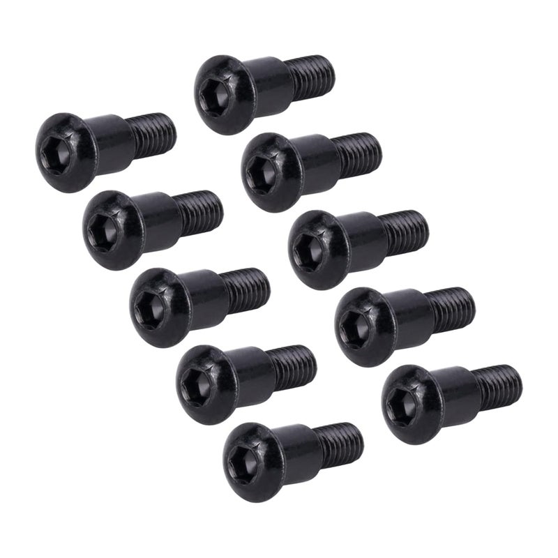 CARJPMX 20PCS M3x4x10mm Hex Buttonhead Incision Kingpin Shoulder Screws for Axial SCX10 AR44 AR45 Capra Axle Vanquish F10 H10 Optic Axle (Black) - Image 5