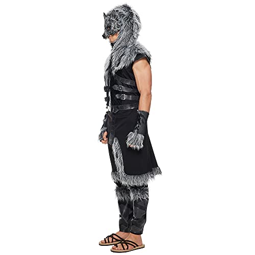 EraSpooky Men Werewolf Costume Adult Viking Wolf Halloween Cosplay Suit - Image 5