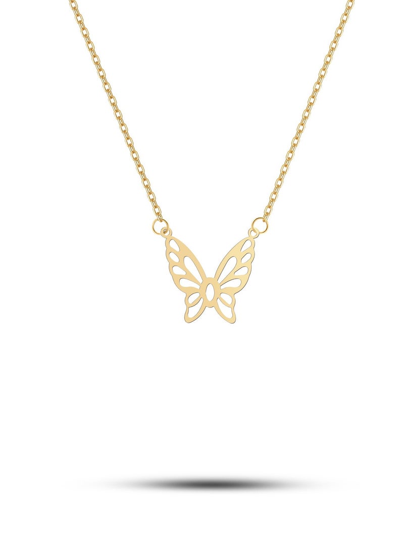 Ruby Art Gold 18K Pure Gold Necklace for girl -1 Gram - Image 1