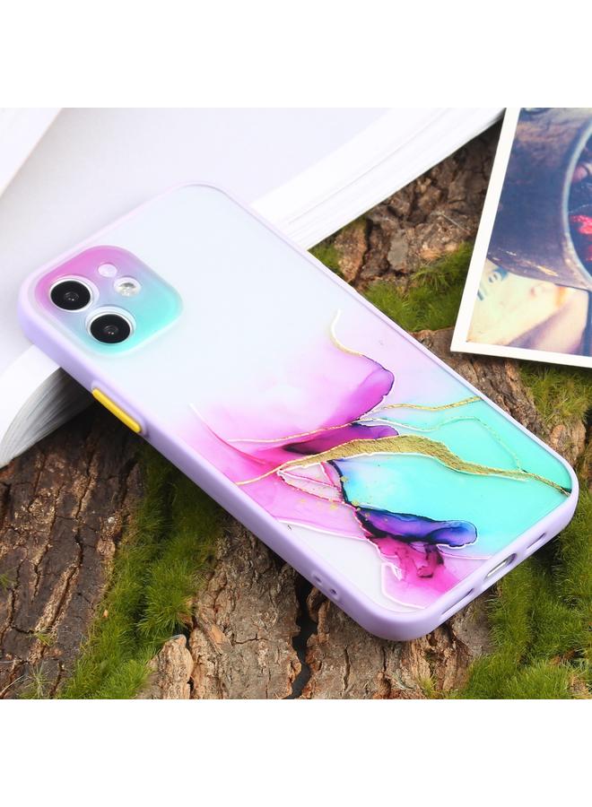 Zaboon Case For iPhone 12 Pro Max Ink Painting Style TPU Protective Case - Image 3