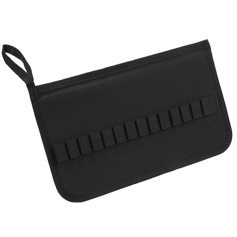 BOMKEE 28 Slots Pencil Sleeve, Binder Pencil Case Inner Page Carrying Pen Pad Fit for Cosmetic Brush, Crayon, Color Pencil, Gel Pen - Image 1