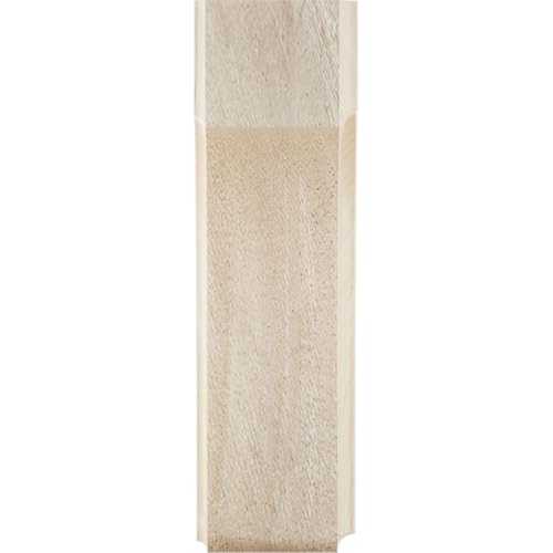 Ekena Millwork BKTW02X04X06CVRW Clarksville Wood Brackets, 1 3/4"W x 4"D x 6"H , Rubberwood - Image 2