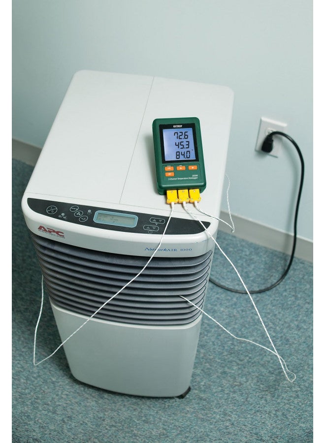 Extech SD200 3-Channel Temperature Datalogger - Image 3