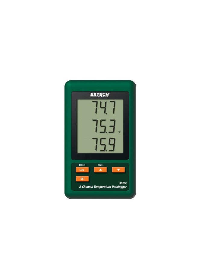 Extech SD200 3-Channel Temperature Datalogger - Image 1