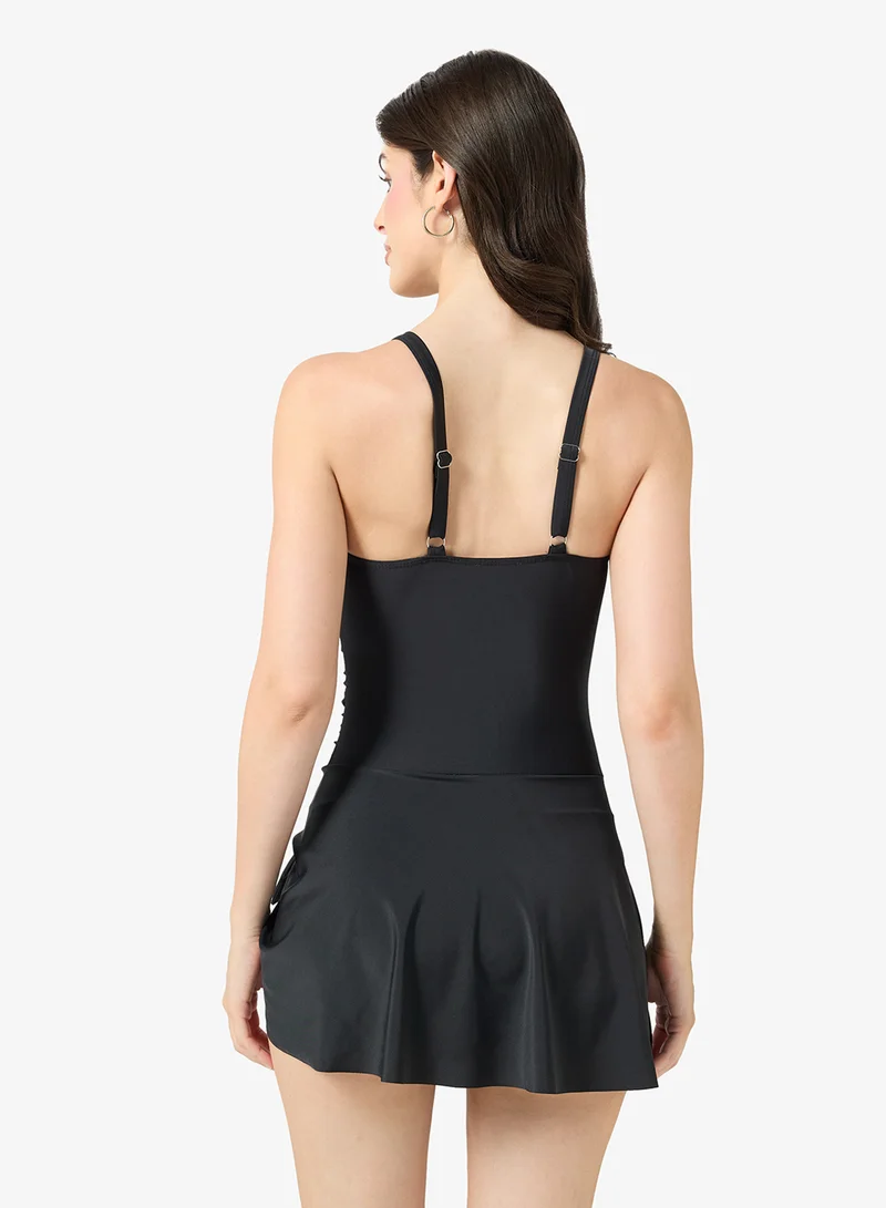 ايلا Swimsuit With Tie Up Skirt