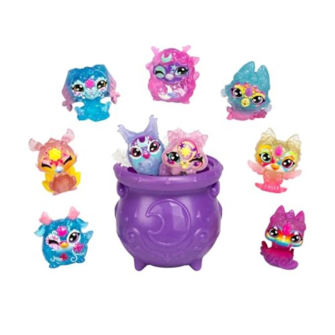 Magic Mixies Minis Magic Shimmerverse Series Collector's Pack, 9 Mini Mixies Included with Magical Fizz Cauldron Unboxing 2 Hidden Minis - Image 1
