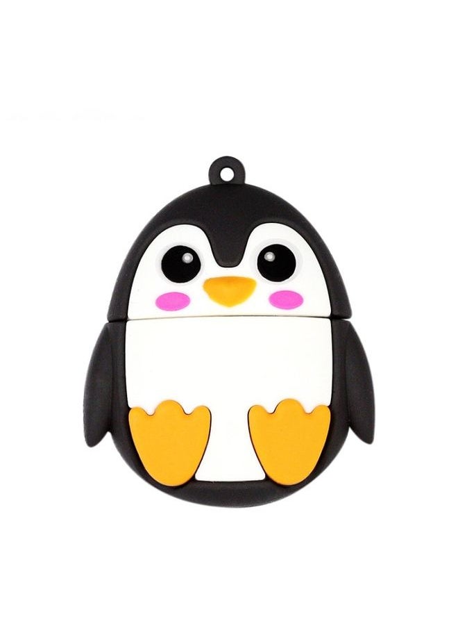 براق Microdrive 8GB USB 2.0 Creative Cute Penguin U Disk  - Image 1
