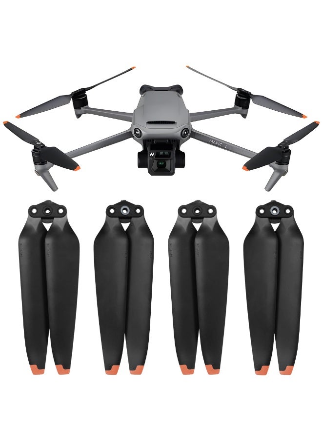 Mavic 3 Pro Propellers Blades - Low Noise Quick Release Props for Mavic 3 Series, Mavic 3 Pro Cine, Mavic 3 Cine, Mavic 3 Classic Drone Accessories Replacement Parts - Image 1