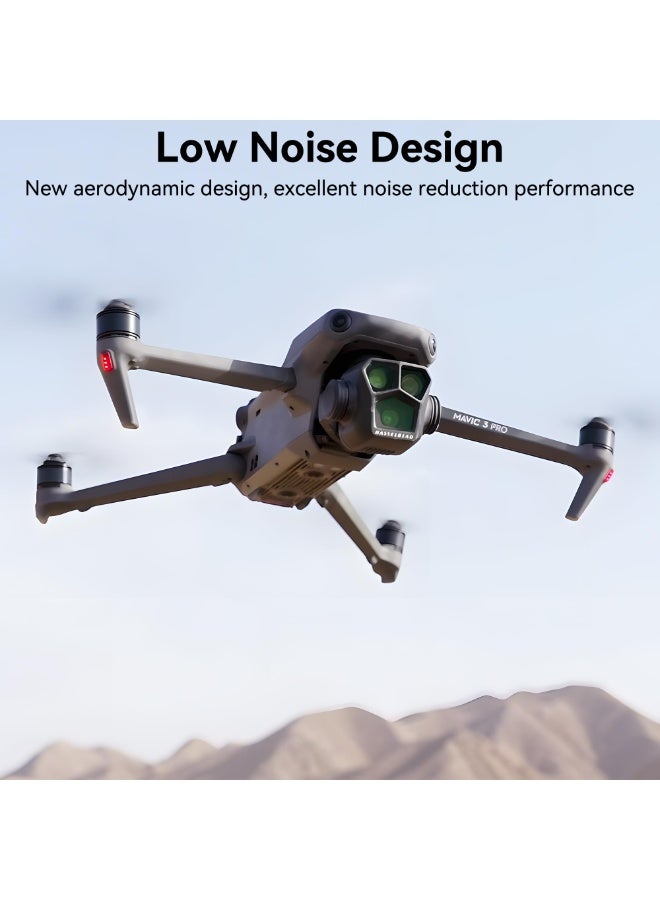 Mavic 3 Pro Propellers Blades - Low Noise Quick Release Props for Mavic 3 Series, Mavic 3 Pro Cine, Mavic 3 Cine, Mavic 3 Classic Drone Accessories Replacement Parts - Image 3