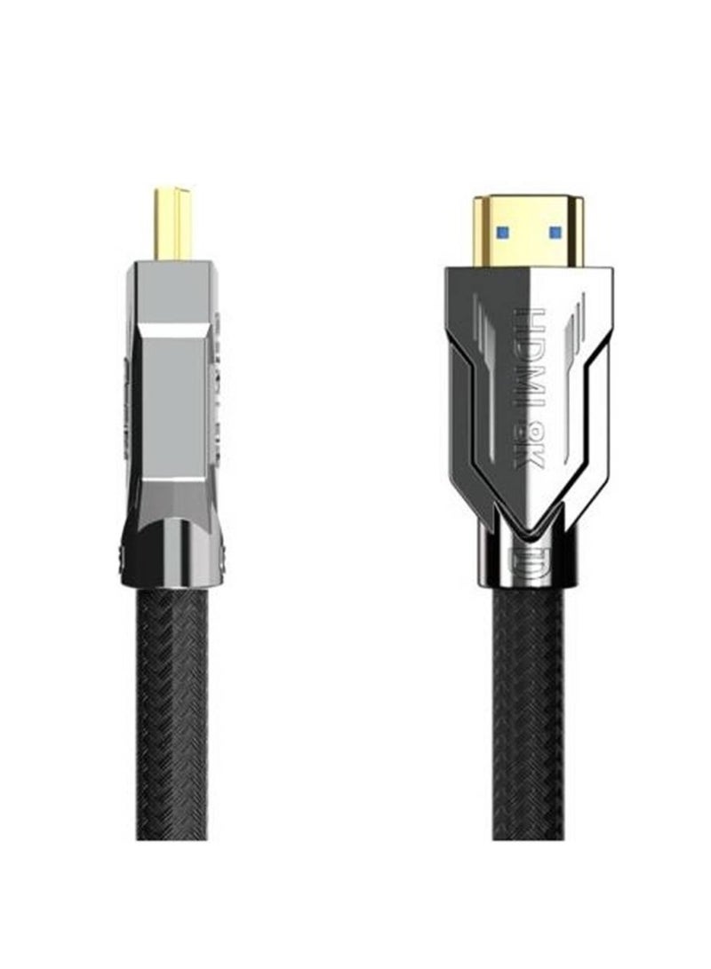 DTECH Video HDMI Kabel Support Dynamic HDR, 8K @ 60Hz Resolution, HDMI 2.1 8K Cable, Zinc Alloy Shell, 3m Cable Length | HT-8103 - Image 3