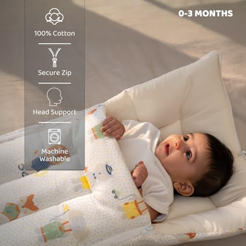 haus & kinder 100% Cotton Muslin Swaddle Wrap for New Born Baby | Pack of 3 (120×120 cm) | Baby Blanket & Swaddles for Newborn | Twinkle Dreams Collection - Image 5