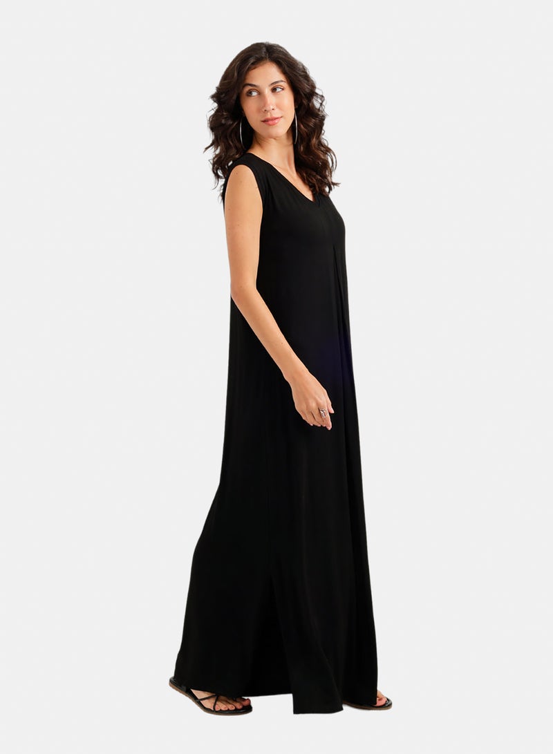 Carina Flowy V-Neck Maxi Dress - Image 2