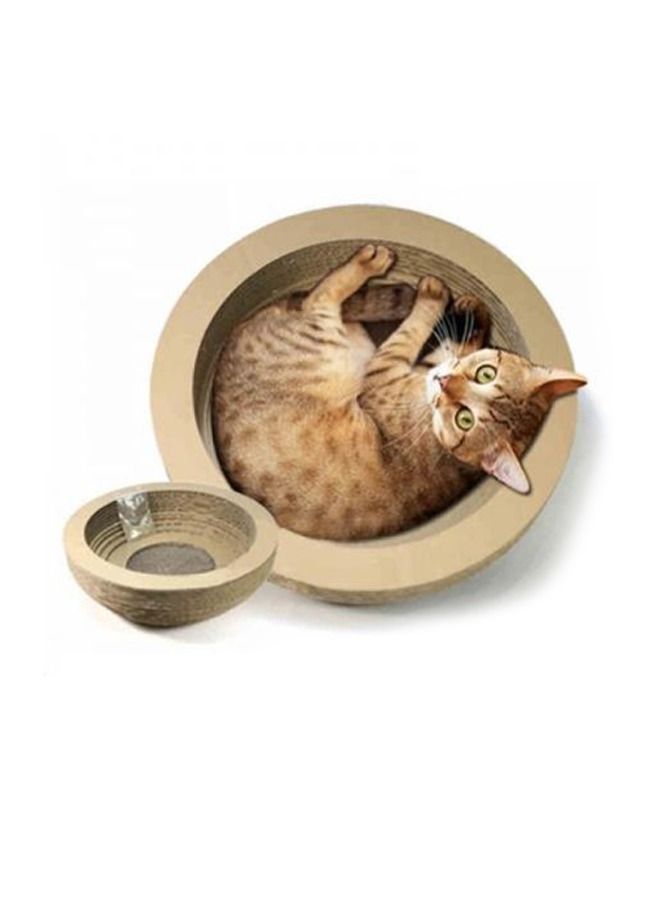 AL THEQA  bowl shape  pet scratcher - Image 1