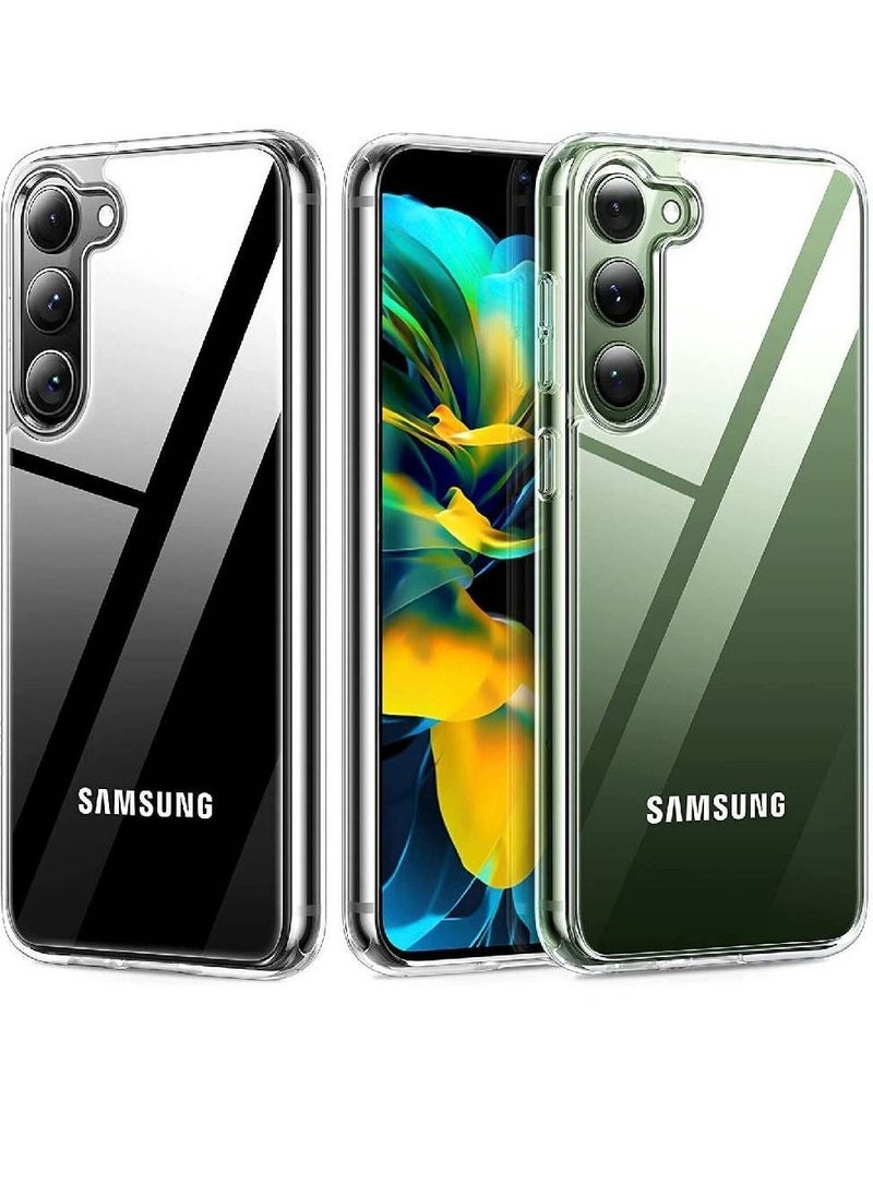 Raxoom Protective Shockproof Slim Designed Anti-Scratch Case Cover For Samsung Galaxy S23 Plus Clear - Image 1