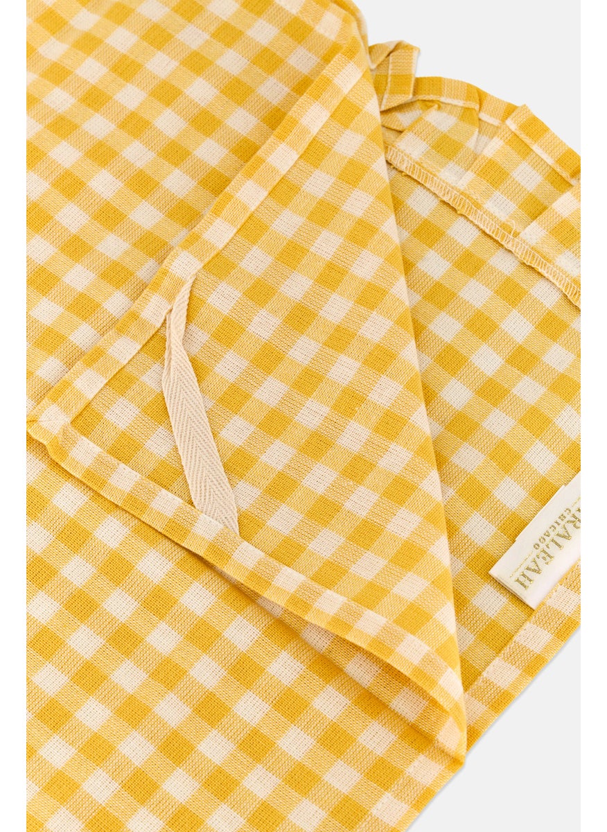 Gina Check Tea Towel 20 x 28 cm, Yellow - pzsku/ZCC8BAC9B2E75751F487EZ/45/_/1737642866/3a2a4d96-79d2-4ceb-9ced-86732bf620bc