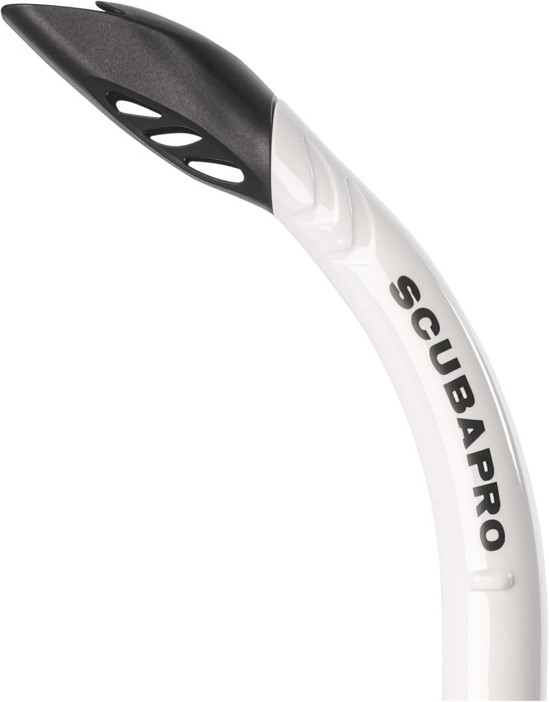 SCUBAPRO Escape Semi-Dry Snorkel, with Purge Valve and Splashguard Barrel-Top Design - Image 1