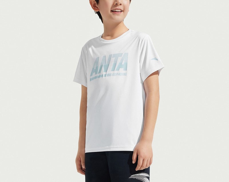 ANTA Kids DuoPack Tee Set – Breathable Soft Cotton Sports T-Shirts - Image 1