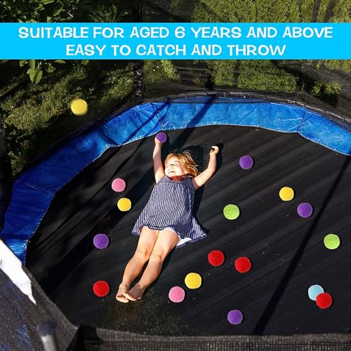 FRESHBALL 12-Pack Soft Fleece Balls: Large 5",Kids Playground Balls Handballs Dodgeball Kickball Kids Sports Games for Indoor Outdoor Games - Image 4
