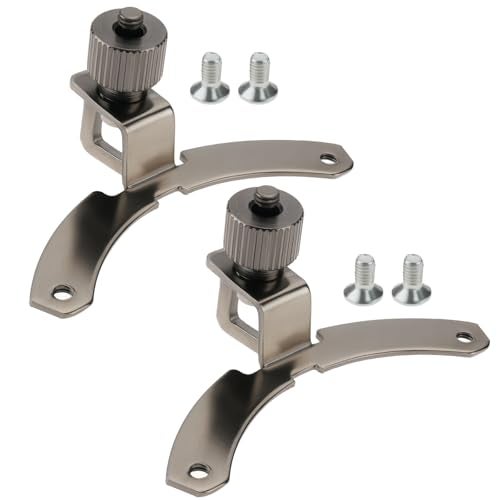 Briny River 2PCS Computer CPU Fixing Buckle Mounting Bracket Compatible with Cooler Master B120 240 360 AMD AM4 CPU Holder Clips - Image 1