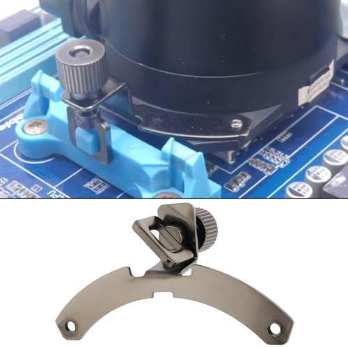 Briny River 2PCS Computer CPU Fixing Buckle Mounting Bracket Compatible with Cooler Master B120 240 360 AMD AM4 CPU Holder Clips - Image 2