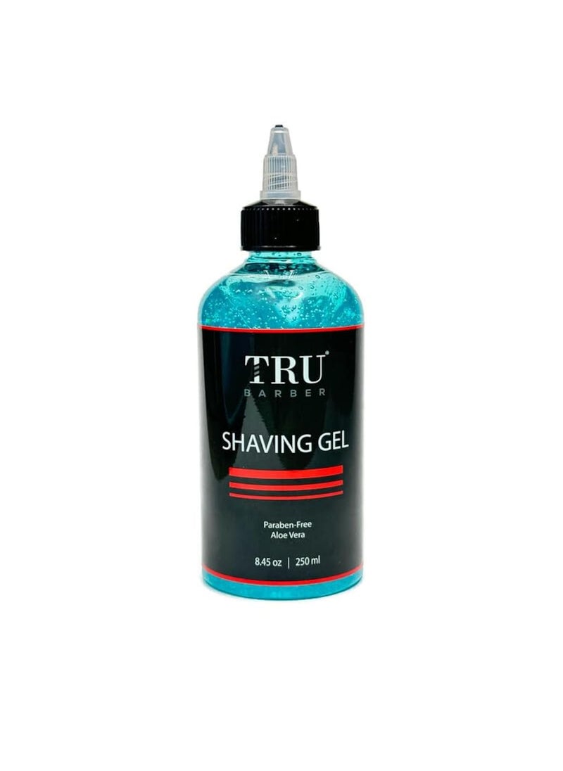 TRU BARBER - TRU BARBER Shaving Gel for Men Straight razor shave Perfect edging and smooth shaving - Image 1