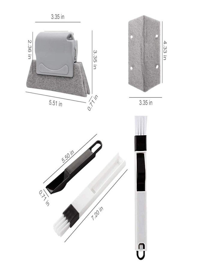 Bestylez Magic Window Track Cleaner, Window Groove Cleaning Brush Tools Set - Image 4
