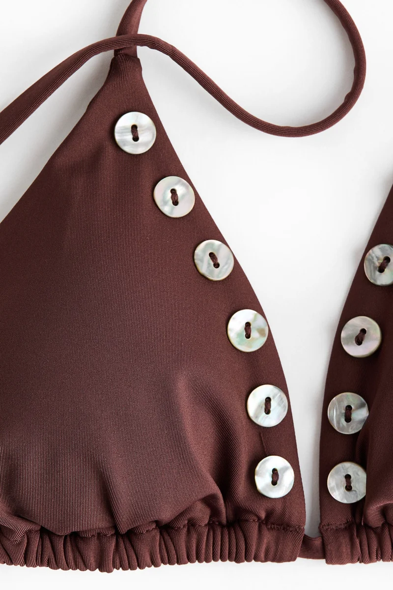 اتش اند ام بيكيني توب بقوالب مُبطنة بشكل مثلث