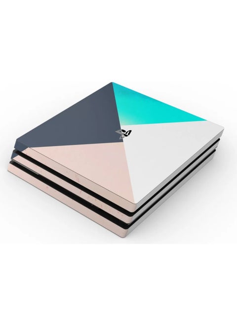 Modern Minimal Colors Playstation 4 Pro Sticker Skins