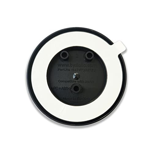 SkinoEu شعار تعديل صندوق غطاء أمامي SkinoEu 82mm متوافق مع شعار BMW 51767288752 أسود EX 13 - Image 3