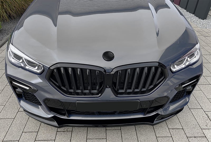 SkinoEu شعار تعديل صندوق غطاء أمامي SkinoEu 82mm متوافق مع شعار BMW 51767288752 أسود EX 13 - Image 2