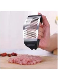 MIRFA Stainless Steel Hand Garlic Crusher And Meat Hammer With Ergonomic Handle  - Image 3