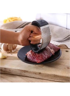 MIRFA Stainless Steel Hand Garlic Crusher And Meat Hammer With Ergonomic Handle  - Image 2