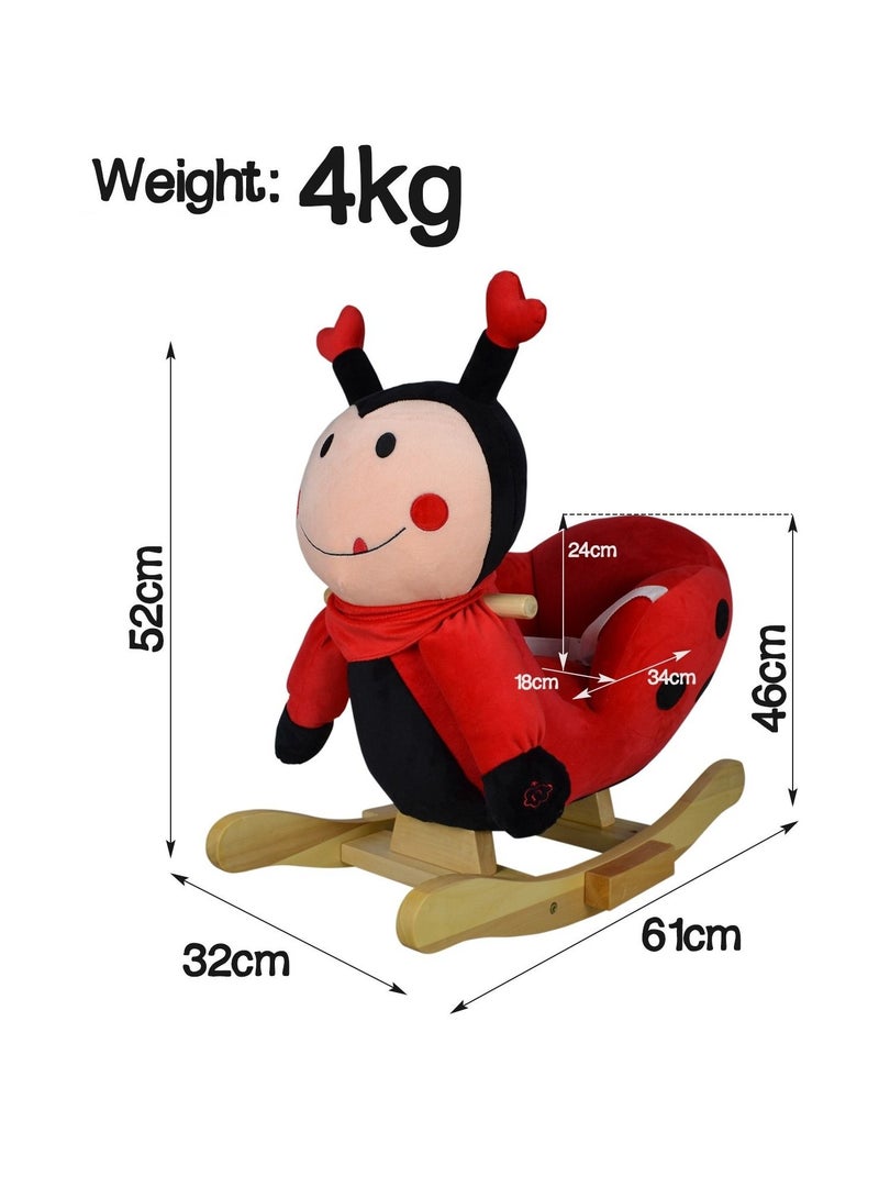 BABYCARA Rocking Frog for Baby and Child Sturdy Construction Cuddly Soft with Sound Effects - Image 4