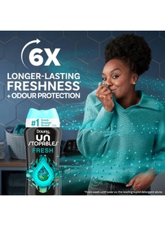 Downy Unstopable In-Wash Scent Booster Beads, FRESH, 13.4 oz  - Image 2
