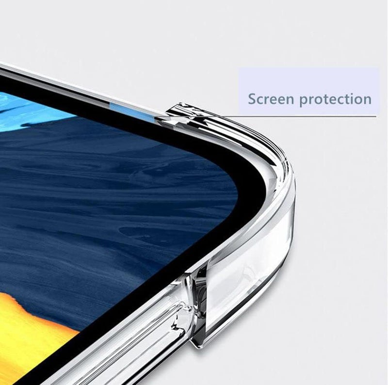 زكول جراب لموبايل سامسونج جالاكسي تاب S8 S8 SM-X700 - X706 S7 SM-T870 - T875 11 بوصة بزوايا معززة لتاب 8 وتاب 7 البولي يوريثين الحراري بولي كربونات شفاف - Image 5