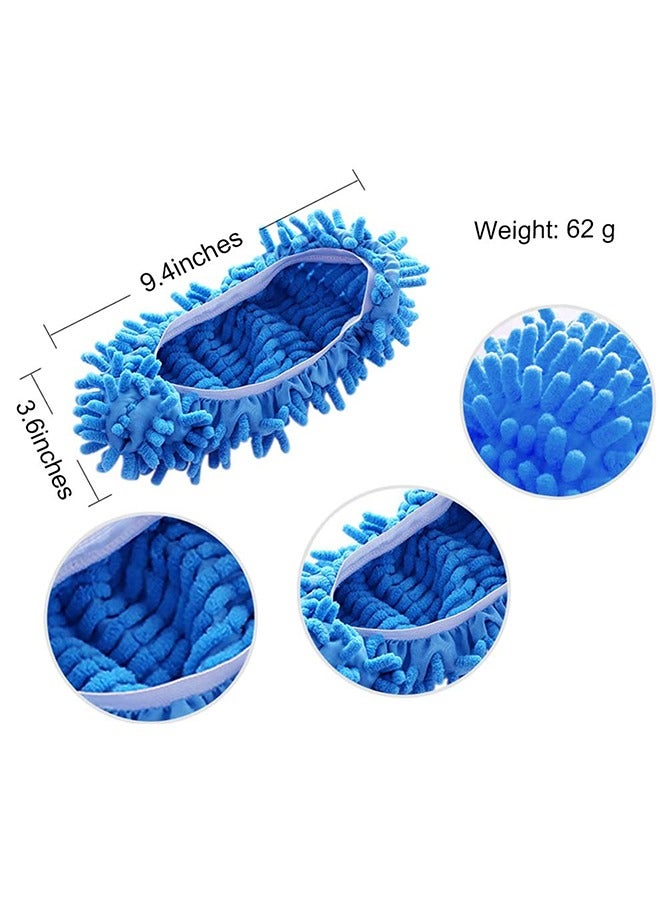 2 Pairs Mop Slippers Shoes Cover Dust Duster - Image 2