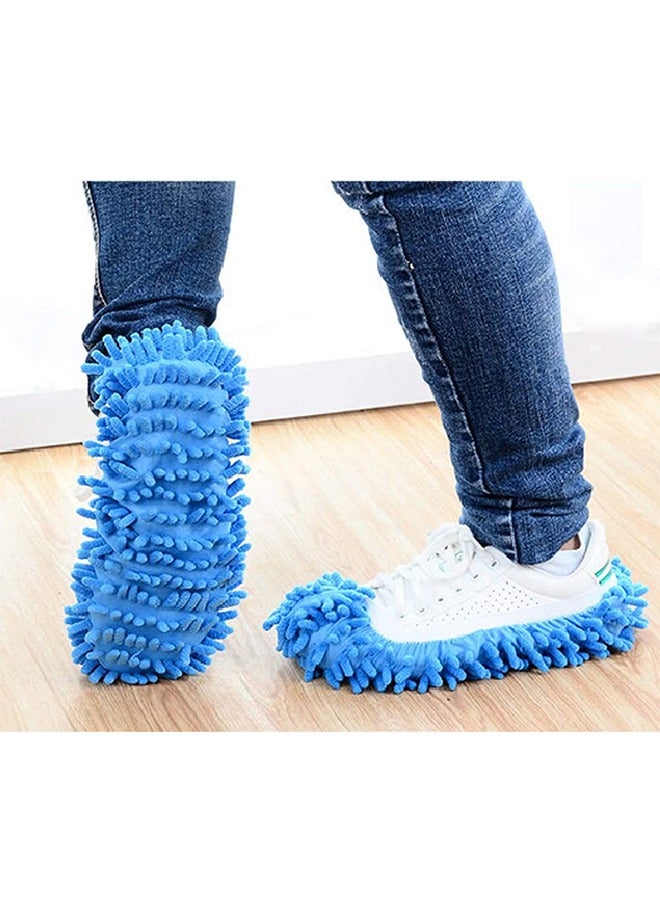 2 Pairs Mop Slippers Shoes Cover Dust Duster - Image 4